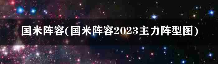 国米阵容(国米阵容2023主力阵型图)